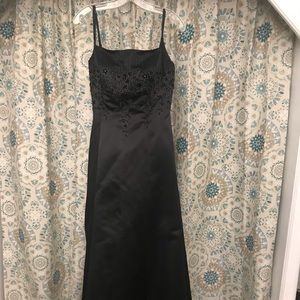 Women’s black formal dress